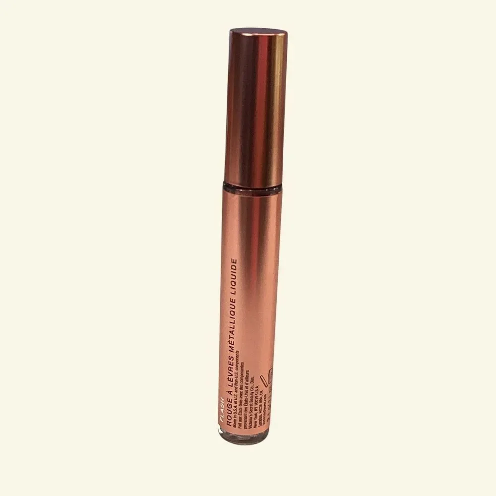 Victoria's Secret Velvet Matte Metallic Liquid Lip Flash 3.1g Bronze